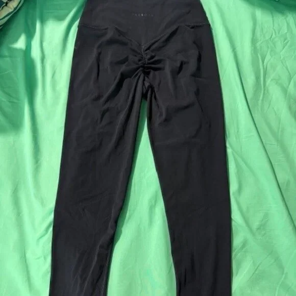 NWOT Paragon Navy Leggings - Picture 3 of 5